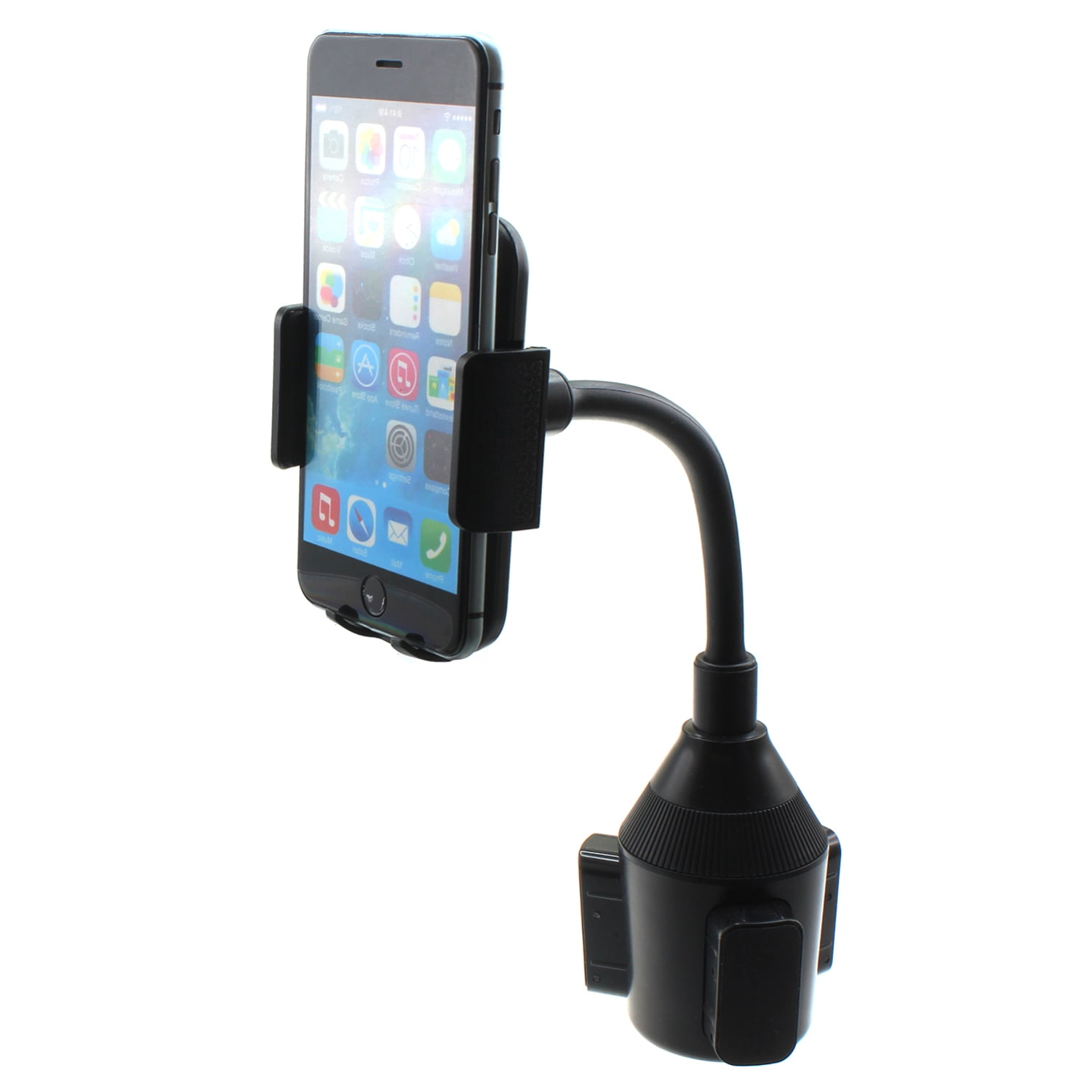 cascade moord kruipen Cup Holder Car Mount for Galaxy S21/Ultra/Plus Phones - Swivel Cradle Dock  Gooseneck Stand Compatible With Samsung Galaxy S21/Ultra/Plus - Walmart.com