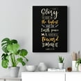 thumbnail image 2 of Scripture Walls Good Will Luke 2:14 Bible Verse Canvas Christian Wall Art Ready to Hang Unframed, 2 of 7