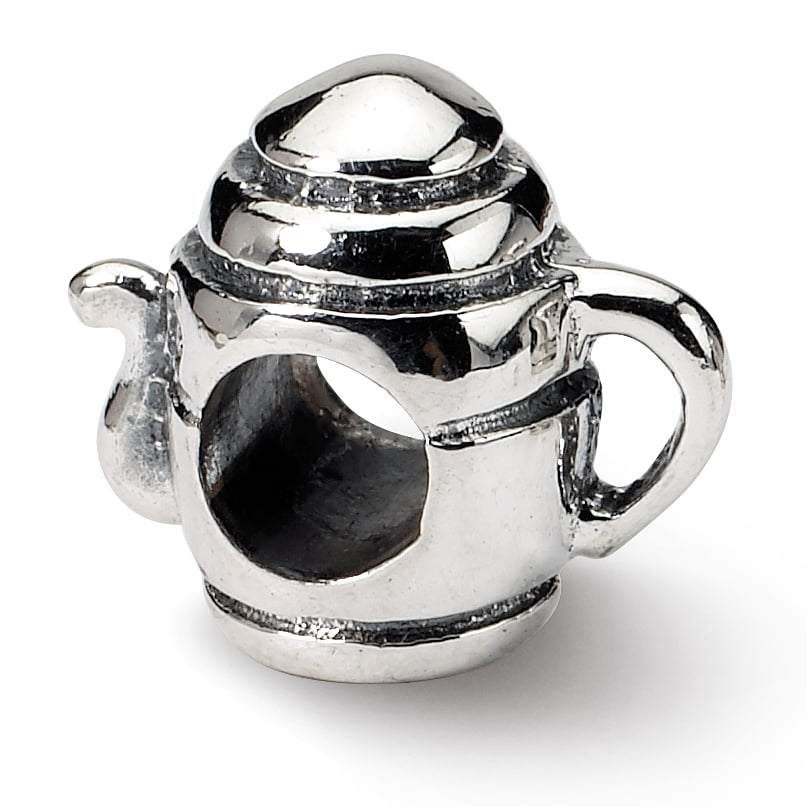 925 Sterling Silver Tea Pot Charm 