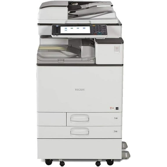 Ricoh Aficio MP C3003 A3 Color Laser Multifunction Copier - 30ppm, Copy, Fax, Print, Scan, Auto Duplex, Network, 4 Trays, Stand and Comes with Pre-Installed Postscript 3 Supplement
