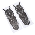 thumbnail image 3 of 2 pegatinas universales de papel para amortiguadores de motocicleta, pegatinas de modificación de gran adherencia, calavera y lobo, 3 of 14