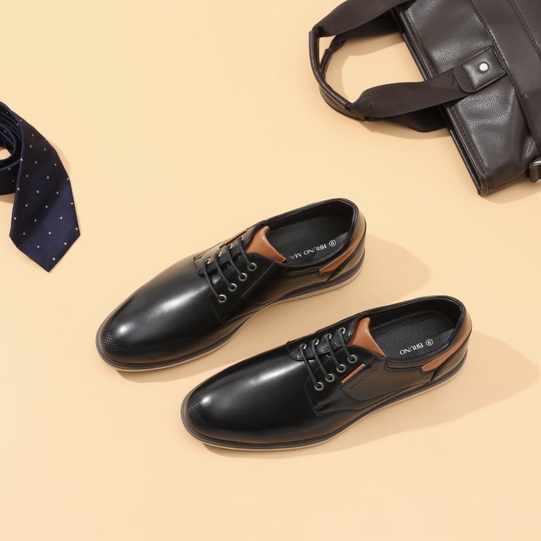 Bruno Marc Mens Casual Round Toe Classic Lace-up Oxford  display picture 2