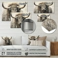 thumbnail image 4 of Designart "Untamed Yak II" Yaks Metal Art Print, 4 of 5
