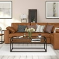 thumbnail image 4 of Evelyn&Zoe Addison 46" Wide Rectangular Coffee Table, Blackened Bronze, 4 of 8