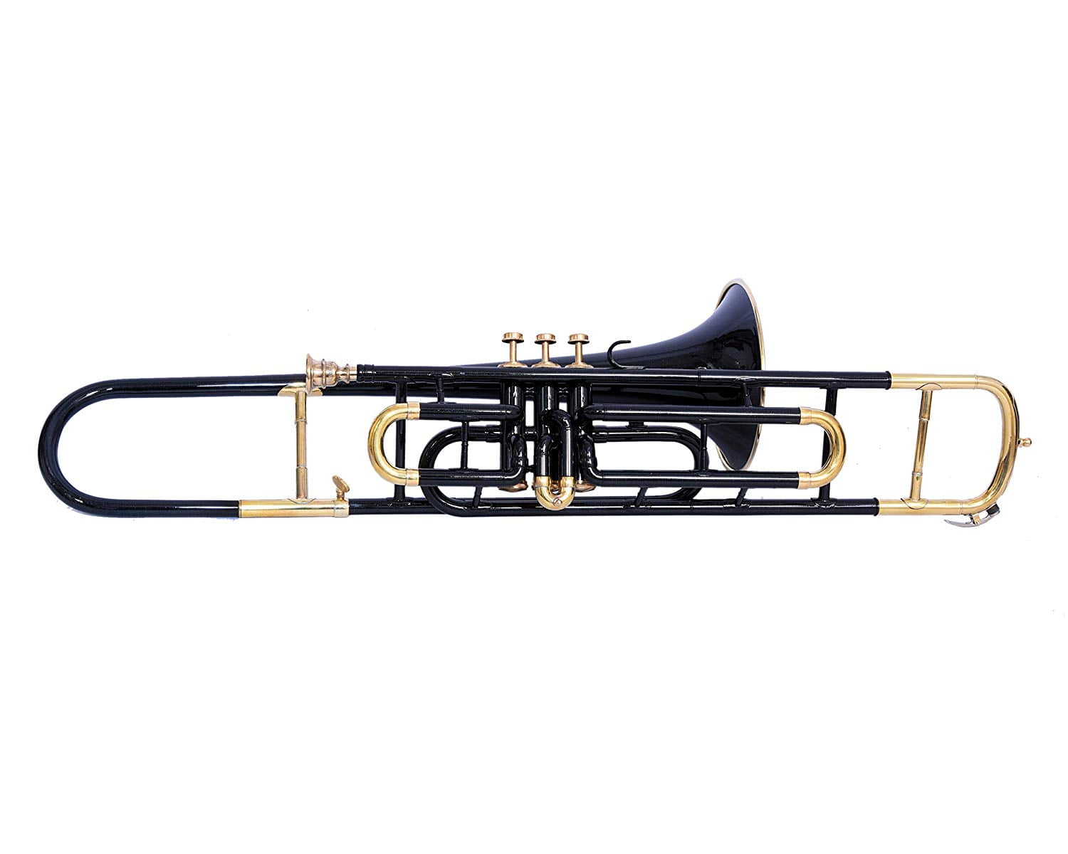 Valve Trombone-Bb Black Brass.With Hard Case And Mouthpiece TRUMBONE