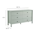 thumbnail image 4 of Modway Commode à 6 Tiroirs à Bords Festonnés Emmeline, 4 of 10