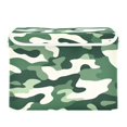 thumbnail image 7 of Yayeee Collapsible Cube Storage Bin with Lid Fabric Closet Decorative Basket with Handles, Light Green Camouflage Design, 7 of 7