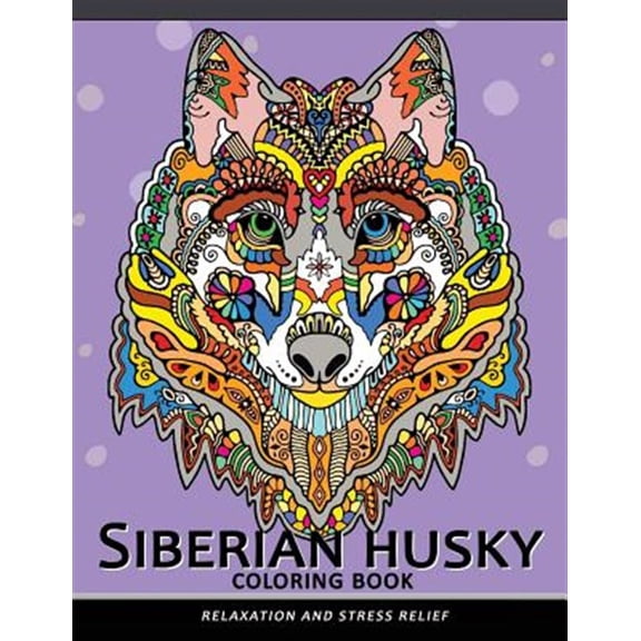 Pre-Owned Siberian Husky Coloring Book