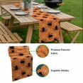 thumbnail image 5 of Halloween Table Runner - 36 Inch Long, Kitchen Dining Table Runner Dresser Scarves, Fall Black Spiderwebs Halloween Orange Webs Farmhouse Decor for Coffee Tables Wedding Party Banquet, 5 of 8