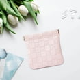 thumbnail image 4 of Leather Lipstick Case Travel Lipstick Bag Small Makeup Bag for Cosmetics Headphones Jewelry and Small Items Organizer, 4 of 7