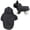 Black, variant on Miommo Small Dog Hoodies Clothes for Chihuahua, Warm Coat Jacket Autumn Puppy Outfits with Hat, Pullover Vest for Cats Dogs Pet Clothing, Black Size S