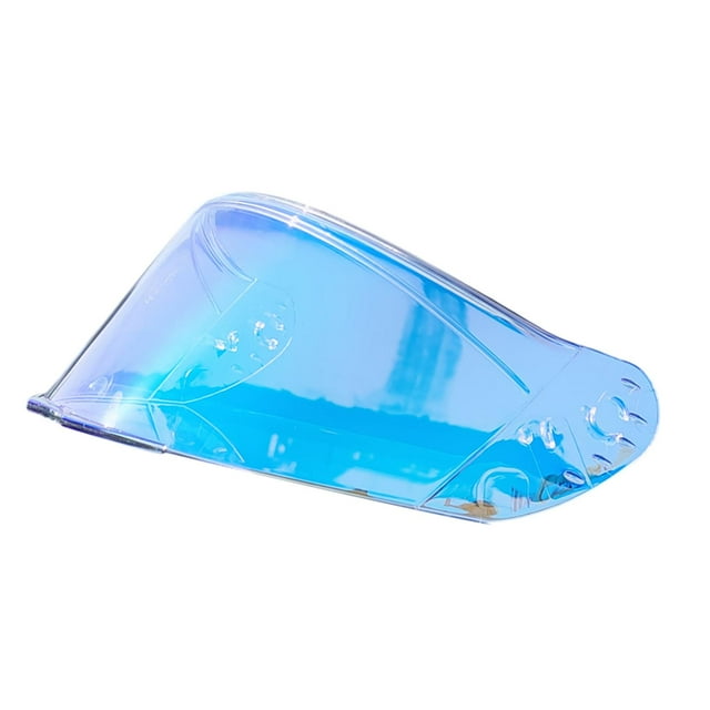 rbike Helmet visor lente Premium Escudo de viento a prueba de viento para modelo 966 Azul