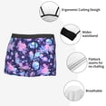 thumbnail image 6 of Bingfone White Skull Flower Men's Underwear - Casual Stretch Boxer Briefs-Small, 6 of 7