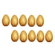 thumbnail image 4 of EeaseMX 10 huevos dorados de yeso huecos para bodas, fiestas y eventos., 4 of 7