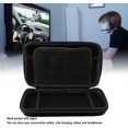 thumbnail image 3 of ZOUSSIQI Coque Rigide pour Console de Jeu, Portable avec 8 Emplacements, Poche Intérieure, Étui de Protection Résistant à l'Eau pour Nouveaux 3DS TG, pour Nouveaux 3DS TG, pour Nouveaux 2DS TG (Noir) CA919-44447, 3 of 9