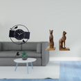 thumbnail image 2 of Reloj De Pared Minimalista Con Forma De Pájaro Y Sujetalibros Con Estatua De Gato Egipcio. Figura Decorativa De Acrílico Para Colgar En El Estudio, La Sala De Estar, La Cocina O La Oficina., 2 of 8
