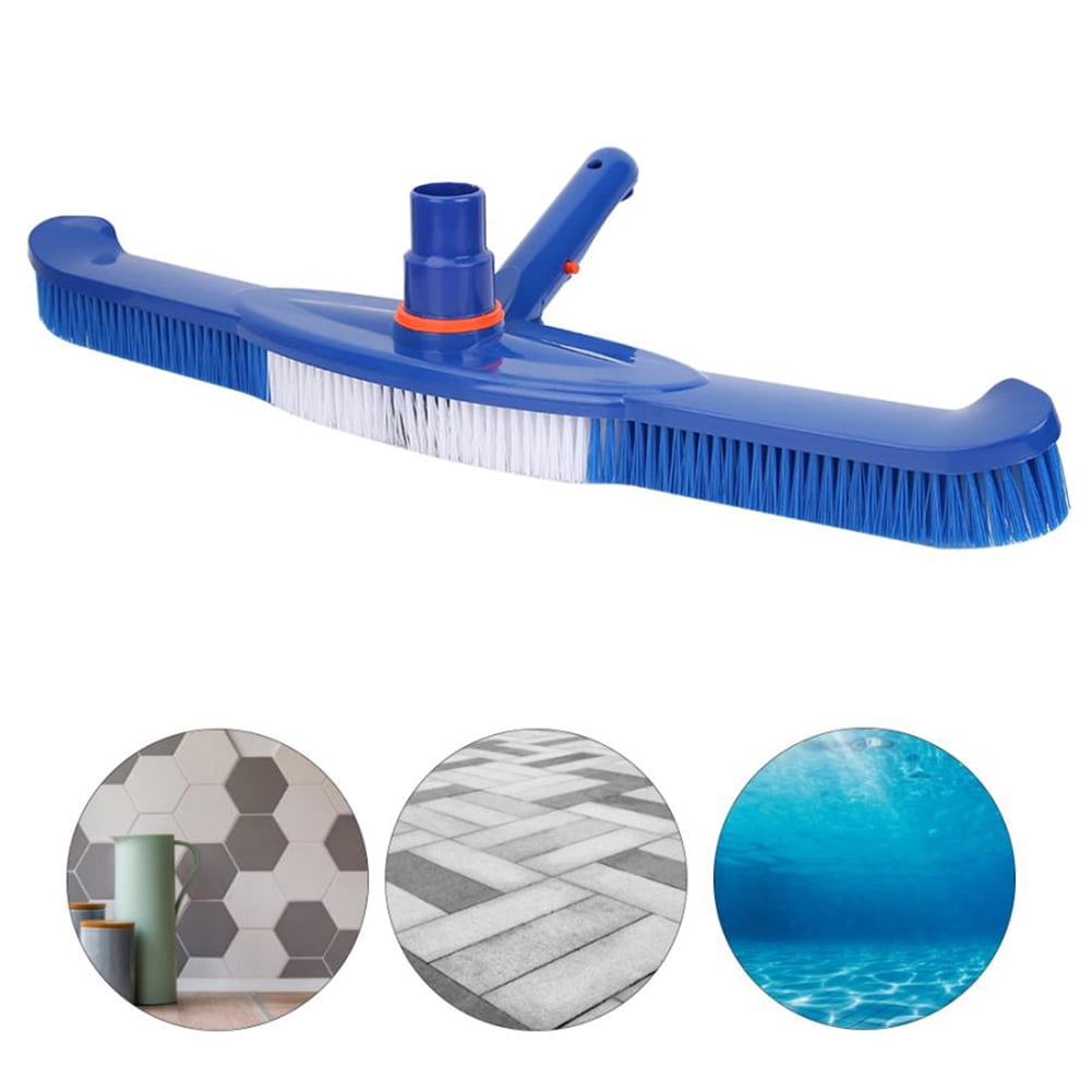 Limei 1 Pack Cleaning Brush, 20inch Swimming Pool Cleaning Brush Head