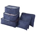 thumbnail image 1 of Travel Luggage Storage Bag 6-piece Set, Multi-color Quilt Storage Suitcase, 1 of 5