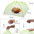 thumbnail image 2 of Couvercles de Protection Alimentaire avec Fermetures à Boucle, Filet en Nylon Réutilisable Assure Hygiène et Fraîcheur pour Toutes les Expériences de Repas en Plein Air, 2 of 5