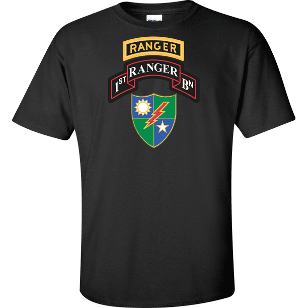 U.S. Army 1st Ranger Battalion 75th Ranger Regiment With Ranger Tab T