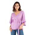 thumbnail image 1 of Blusa manga campana con cinto, 1 of 5