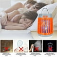 thumbnail image 6 of 3-in-1 Bug Zapper Mosquito Killer Lamp,Solar Operated and Battery Powered Electric Mosquito Zapper with Rechargeable Waterproof Insect Fly Pest Attractant Trap Repellent for Outdoor and Indoor, 6 of 6
