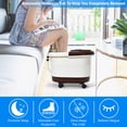 thumbnail image 3 of Costway Portable Pied Électrique Bain Spa Rouleau Shiatsu Masseur Motorisé Chauffage Rapide, 3 of 10