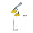 thumbnail image 3 of Libélula, Arte Del Hierro, Adornos De Libélula De Jardín Para Jardín, Maceta, Decoración De Cama De Flores Noticed HA043833-02, 3 of 6