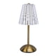 thumbnail image 1 of Lámpara De Mesita De Noche, Lámpara De Mesa LED Acrílica De Hierro, Control Táctil Para El Cuidado De Los Ojos, Regulable Continua Para El Hogar, 1 of 7
