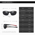 thumbnail image 2 of Photochromic Polarized Sunglasses for Men,Outdoor Sports Cycling Glasses Auto Darken in Sunlight,Protection Driving Eyewear, 2 of 3