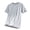 Gray, variant on Men's Crew T-Shirt,Light Weight Dry-Fit Moisture Wicking Active Athletic Performance