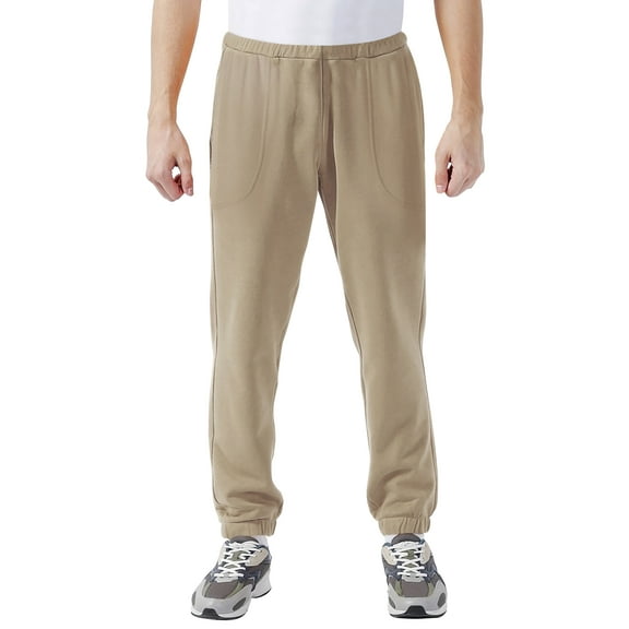 Ma Croix Men's Lightweight Jogger Elastic Bottom with Pockets, Up to 5XL