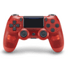 Wireless Controller for PS4/Slim/Pro,with Dual Vibration Game Joystick - Red Crystal