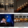 thumbnail image 3 of Bombillas LED superbrillantes, luz con sensor de movimiento para dormitorio, LED inalámbrico alimentado por batería con sensor de movimiento y luz PIR, 20 lúmenes brillantes, encendido y apagado, 3 of 5