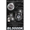thumbnail image 5 of For The 2000 2001 2002 Honda Passport Halo Foglamp Bumper Drivinglight Kit, 5 of 6