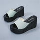 thumbnail image 5 of Amzcrzy Zapatos de mujer,Zapatos de mujer,Zapatillas de mujer, Sandalias de playa transpirables con tacón Matsu, suela gruesa y tacón inclinado para mujer Sandalias Mujer Zapatillas De Casa, 5 of 7