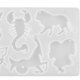 thumbnail image 2 of Llavero Silicona Molde Artesanía Duradero para Llavero Colgante, 2 of 10