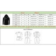 thumbnail image 2 of Mens Zipper Hoodie Splicing Large Size Sweater Jacket, 2 of 4