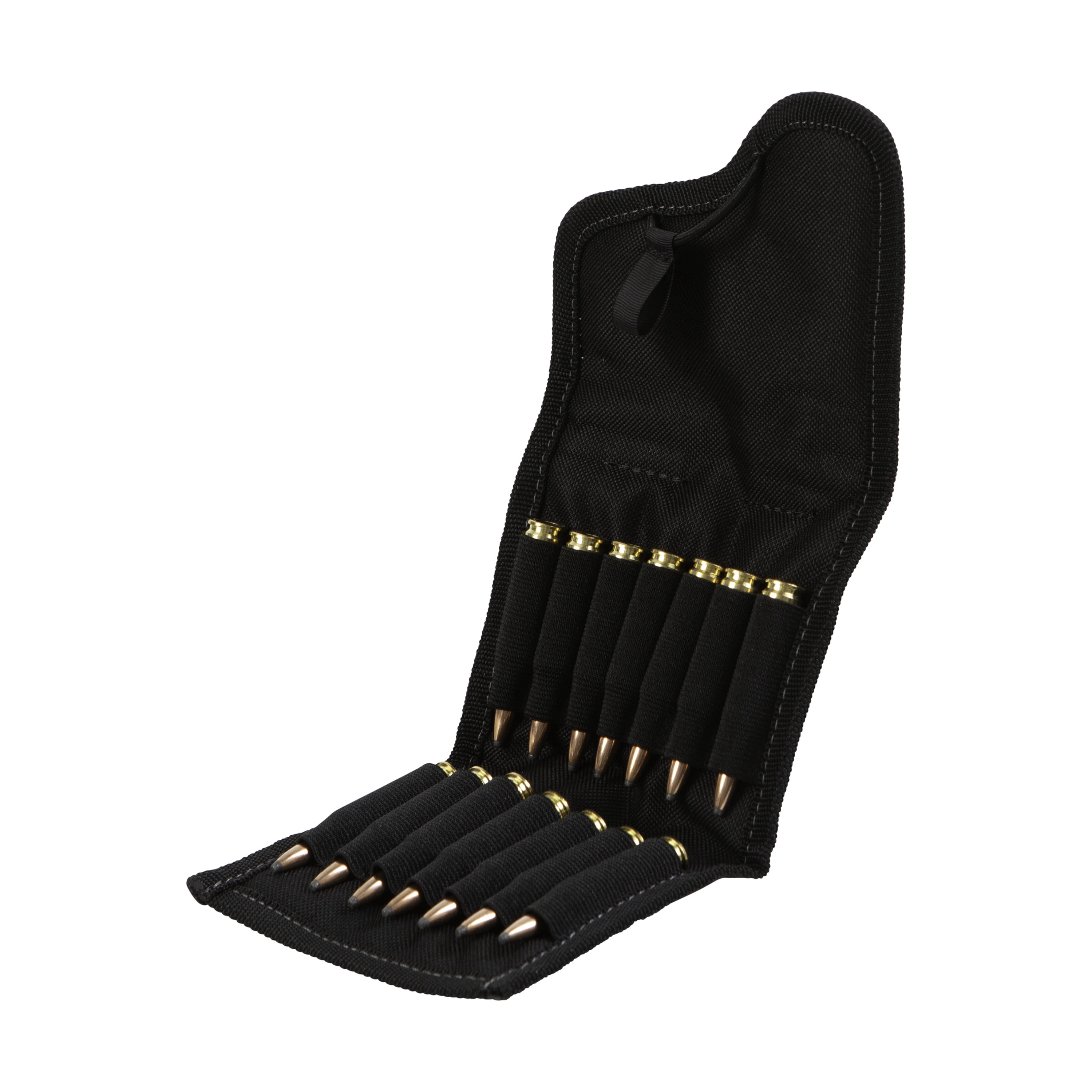 Allen Company Rifle Ammo Pouch, Black, Holds 14 Cartridges, Polyester, 17651