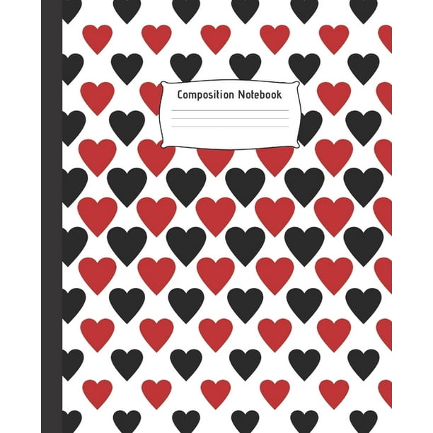Composition Notebook Cute Wide Ruled Line Paper Notebook Perfect