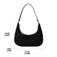 thumbnail image 2 of Cute Hobo Tote Handbag Purse for Women Small Nylon Shoulder Bag Mini Clutch Purse, 2 of 21