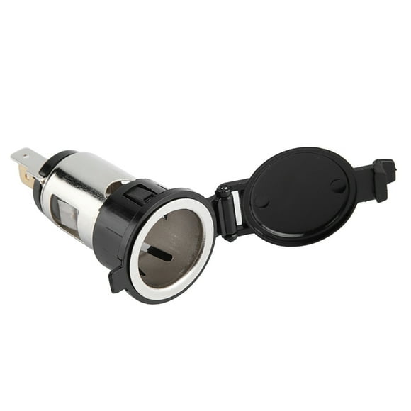 Cigarette Lighter Socket,12-24V Cigarette Lighter Adapter Cigar Lighter Socket Motorcycle Cigarette Lighter Masterfully Created