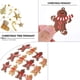 thumbnail image 4 of Adornos grandes de hombre de jengibre, decoración navideña de pan de jengibre, juego de Navidad, adornos navideños, juego de 12 Zhivalor Decoración, 4 of 8
