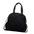 thumbnail image 2 of Bolsa para raquetas de bádminton, bolso cruzado de tenis, bolsillo para raqueta de gran capacidad, multifuncional, con correa de hombro ajustable. negro, 2 of 8