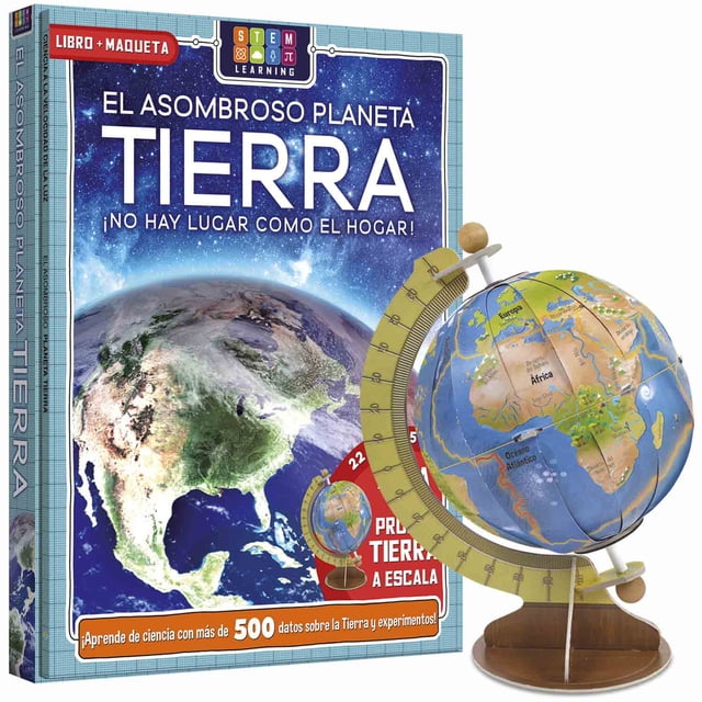 El Asombroso Planeta Tierra Lexus Editores Libro + Maqueta