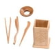thumbnail image 1 of Set de utensilios de té BLESIY de Bambú, 1 of 8