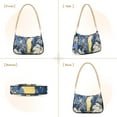 thumbnail image 2 of Birds in Flowers LeavesWomen Small Shoulder Bag Crossbody Tote Hobo Bags Purse Clutch Handbags with Chain Strap for Women, 2 of 7