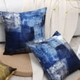 thumbnail image 6 of GALMAXS7 2 Blue Art Artwork Contemporary Decorative Square Pillow Covers Cushion Covers 18X18 inch, 6 of 6