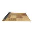 thumbnail image 2 of Ahgly Company Indoor Rectangle Checkered Brown Modern Area Rugs, 2' x 3', 2 of 4