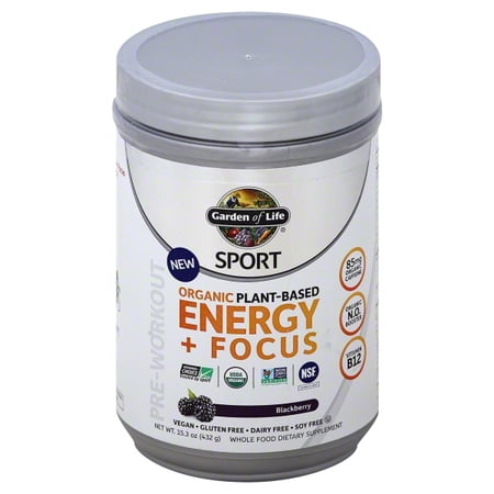 Garden of Life Garden of Life Sport Energy + Focus  15.3 oz